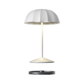Sompex Ombrellino Oplaadbarer Buitenlamp│Wit│Tafellamp│art. 78351│zwevend boven draadloos oplaadstation
