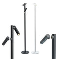 Tubo Oplaadbare Vloerlamp Dubbel Antraciet│Sompex│draadloos│art. 78122│grope diverse uitvoeringen met detail magneetbevestiging