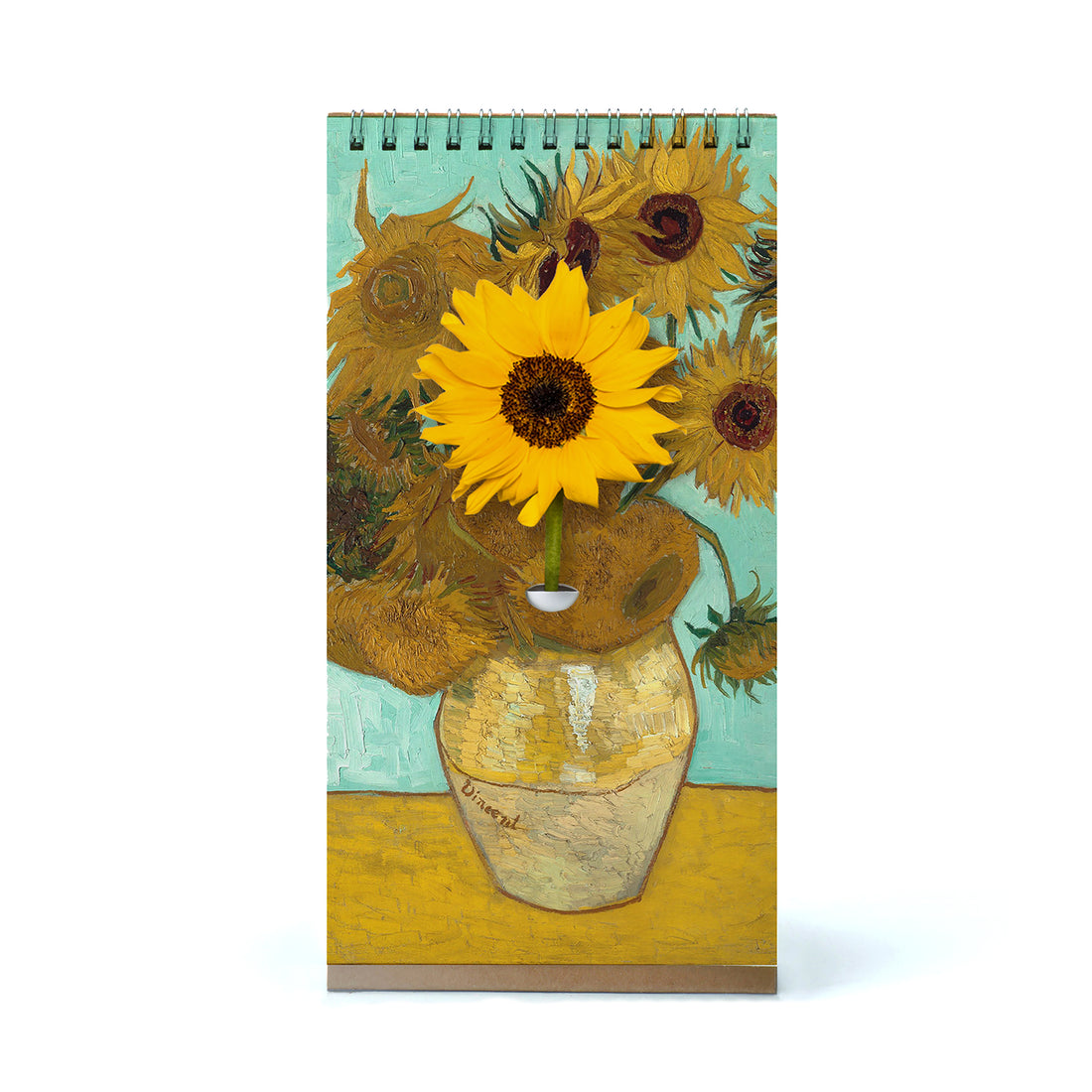 Flip Vase Museum│Spextrum│art. S003MUSEUM│schilderij zonnebloemen van Gogh