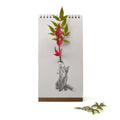 Flip Vase Wilde Dieren│Spextrum│art. S003WILD│vos zit naast tak