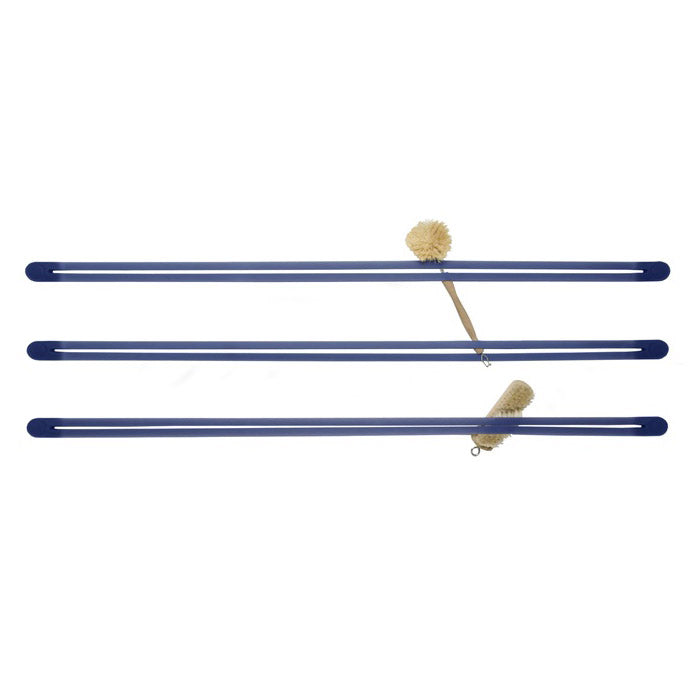 Strap Blauw│Ophangsysteem│Droog Design│Productfoto met borstels