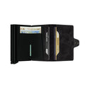 Secrid Twinwallet Vintage│art. TV-BLACK│Pasjeshouder│geopend met contant geld