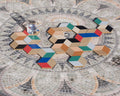 Table Tiles Coasters│Areaware│Onderzetters Modern Set│foto diverse sets gecombineerd op tegelvloer