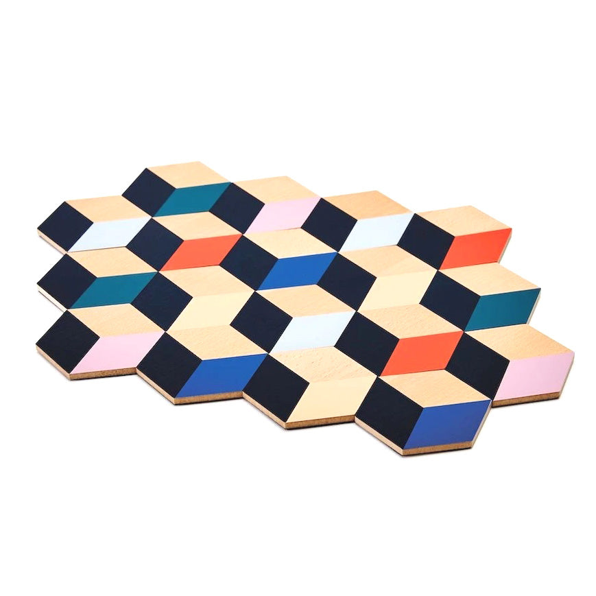 Table Tiles Coasters│Areaware│Onderzetters Modern Set│foto meerdere sets gecombineerd