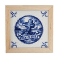 Tegellijst Licht Royal Delft│foto met tegel