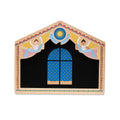 Kerststal The Crib│Buro Berger│art. P12-01│bord zonder puzzelstukken