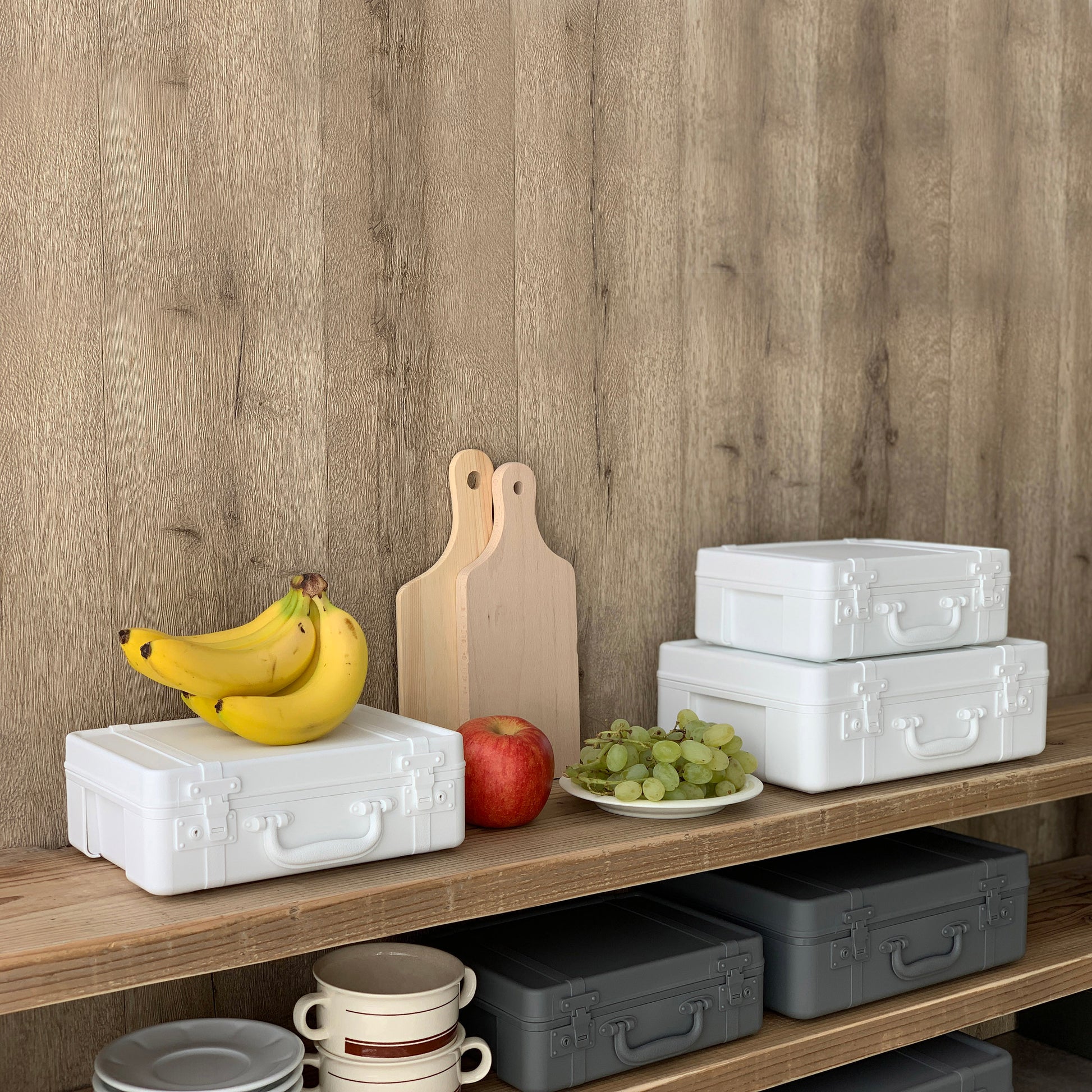 Opbergkoffer Trunk Story Hachiman│Medium White│Opbergdoos│liefestyle keuken