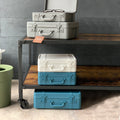 Opbergkoffer Trunk Story Hachiman│Medium Blauw│art. 240464│diverse kleuren en afmetingen in rke op wielen