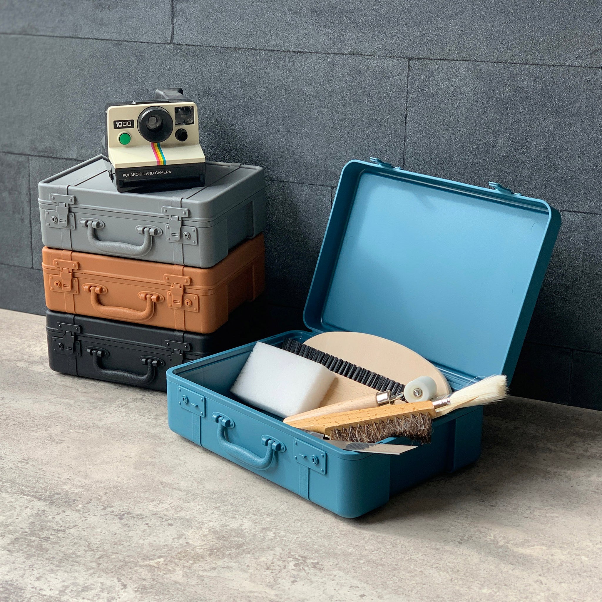 opbergkoffer Hachiman Trunk Story│Mini Black│opbergdoos│groep div kleuren│geopend