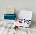 Opbergkoffer Trunk Story Hachiman│Medium White│Opbergdoos│geopend met kleding