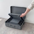 Opbergkoffer Trunk Story Hachiman│Medium Blauw│art. 240464│diverse maten in elkaar
