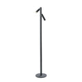 Tubo Oplaadbare Vloerlamp Dubbel Antraciet│Sompex│draadloos│art. 78122│voorkant witte achtergrondProduct foto zijkant