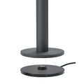 Tubo Oplaadbare Vloerlamp Dubbel Antraciet│Sompex│draadloos│art. 78122│detail oplaadstation