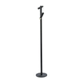 Tubo Oplaadbare Vloerlamp Double Zwart│Sompex│draadloos│art. 78120│voorkant met witte achtergrond