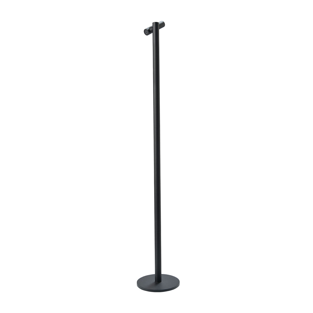 Tubo Oplaadbare Vloerlamp Zwart│Sompex│draadloos│art. 78110│voorkant met witte achtergrond