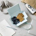 Uhmm 02 Opvouwbare Lunchbox Moring Mist│art. 981275│01 versie bovenaanzicht geopend
