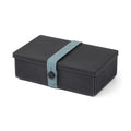 Uhmm 01 Black Chalk Opvouwbare Luchbox│art. 981274│vooraanzicht met Strap Morning Mist