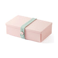 Uhmm 01 Opvouwbare Lunchbox Delicate Pink│art. 981271│vooraanzicht met Strap Morning Mist