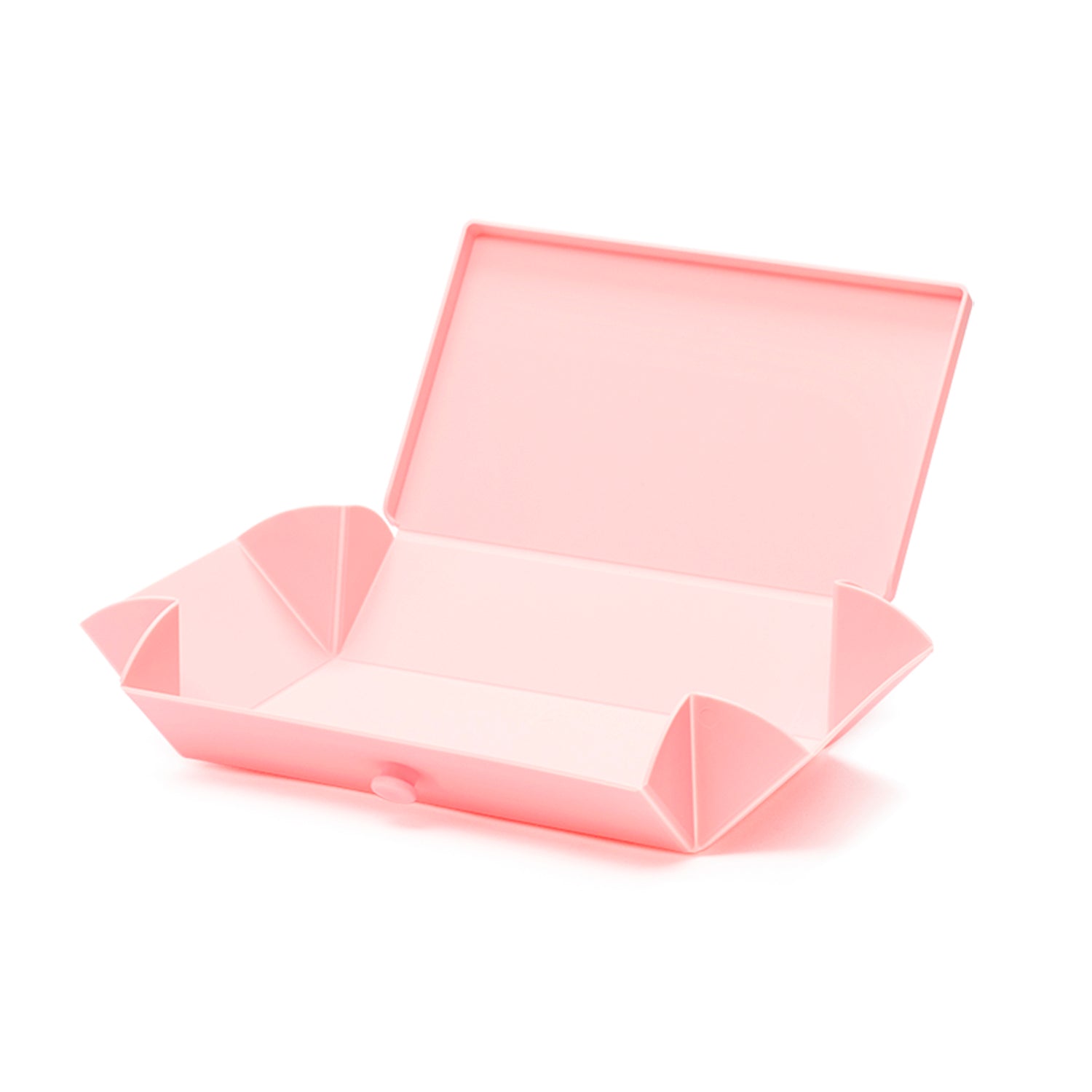 Uhmm 01 Opvouwbare Lunchbox Delicate Pink│art. 981271│geopend met  witte achtergrond