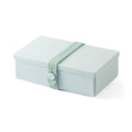 Uhmm 01 Morning Mist Opvouwbare Lunchbox│art. 981270│vooraanzicht met Strap Morning Mist