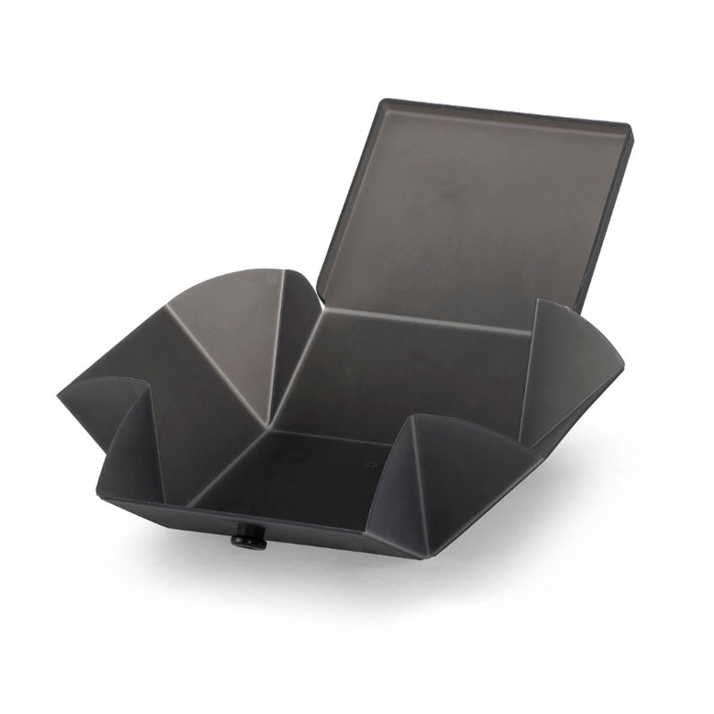 Uhmm 02 Opvouwbare Lunchbox Black Chalk│art. 981279│geopend met witte achtergrond