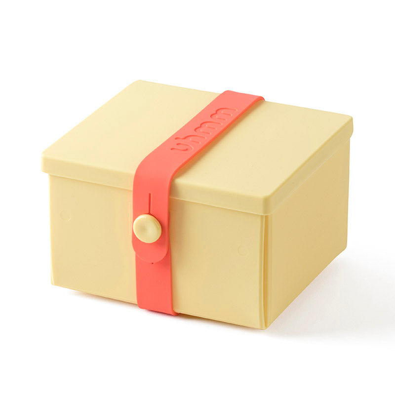Uhmm 02 Opvouwbare Luchbox Citrus│art. 981277│vooraanzicht met strap Coral Red