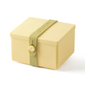 Uhmm 02 Opvouwbare Luchbox Citrus│art. 981277│vooraanzicht met strap Oliv
