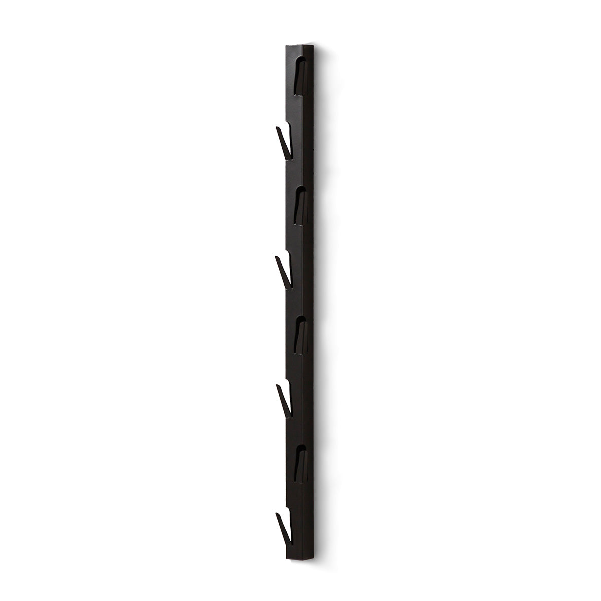 Coatrack by the Meter Verticaal│100cm Zwart│Maarten Baptist voor Vij5│Product foto witte achtergrond
