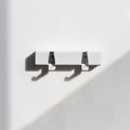Coatrack by the Meter 20cm Wit│Wandkapstok│Vij5│vooraanzicht met schaduw