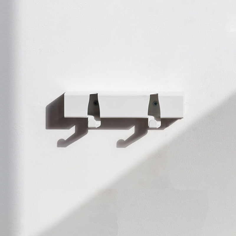 Coatrack by the Meter 20cm Wit│Wandkapstok│Vij5│vooraanzicht met schaduw