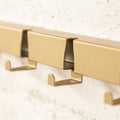 Coatrack by the Meter 20 Goud│wandkapstok│Vij5│detail haak