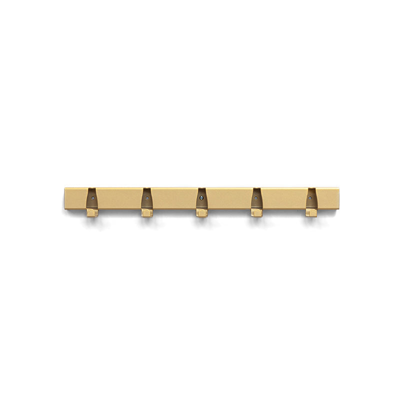 Coatrack by the Meter│50cm Goud│Maarten Baptist voor Vij5│vooraanzicht met witte achtergrond