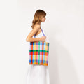 Baratti Pleated Tote Bag│Schoudertas WS&│art. 0795853899634│om schouder zijkant