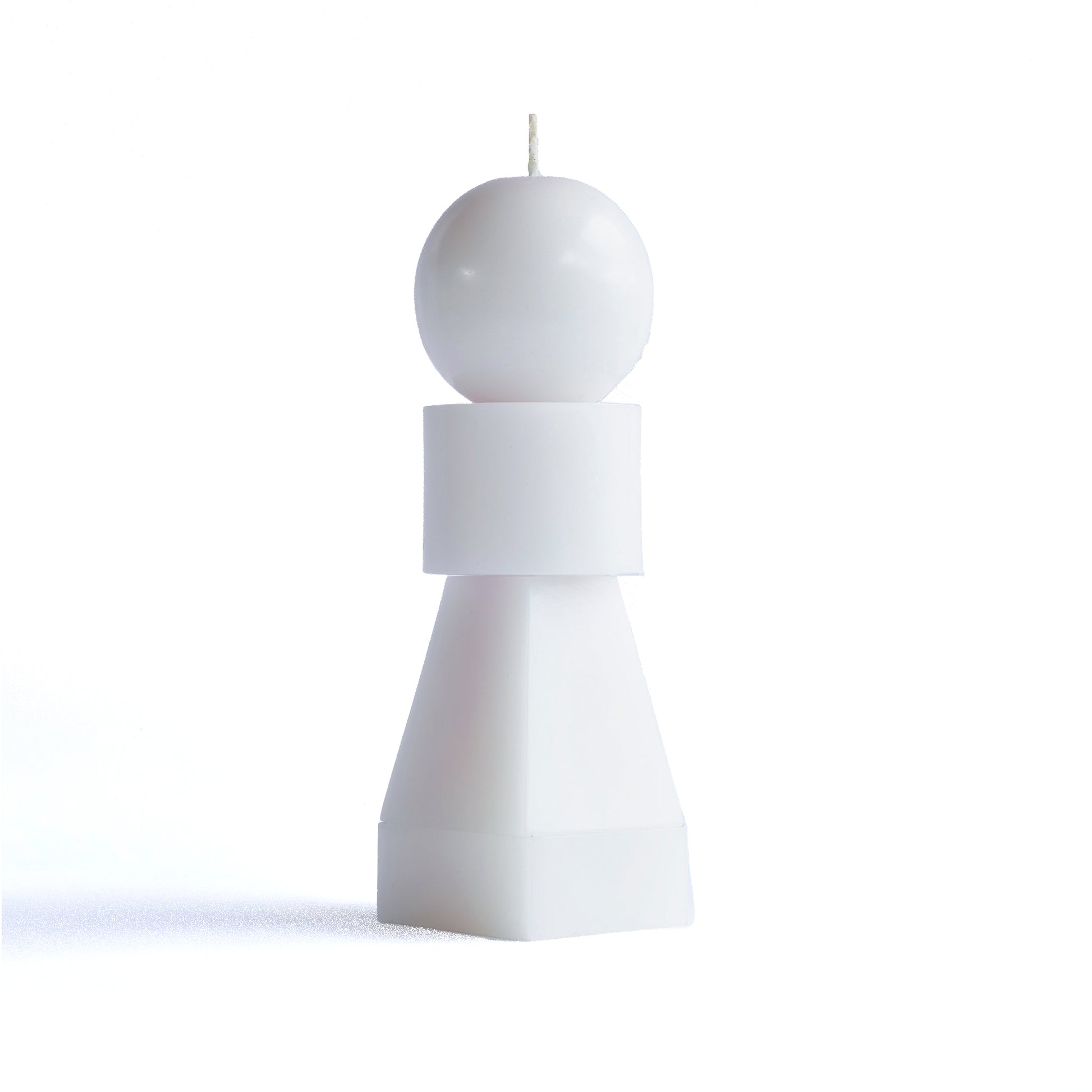 RE-OR Candle Wilhelmina White│BCXSY│Kaars losse onderdelen│voorkant met witte achtergrond