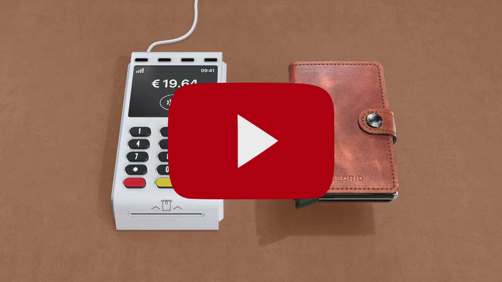 Secrid Miniwallet Yard Powder│art. MYP-SKYBLUE│pasjeshouder en Portemonnee│video skimmen bescherming
