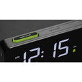 Braun Wekker Digitaal BC21B met Oplaadstation│Zwart│detail alarmknop