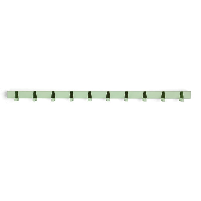 Coatrack by the meter 100cm Mintgroen│Vij5│vooraanzicht met witte achtergrond