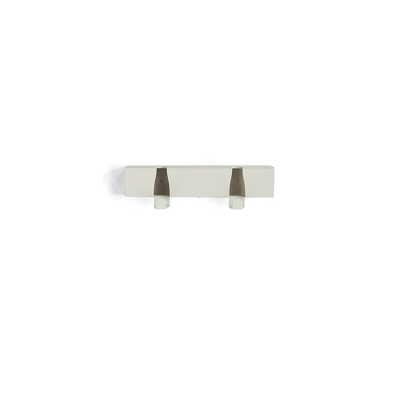 Coatrack by the Meter 20cm Wit│Wandkapstok│Vij5│vooraanzicht met witte achtergrond