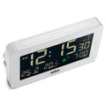 Braun Wekker Digitaal BC10W-DCF│Wit│radiogestuurd│Temperatuur│bovenaanzicht zonder verlichting