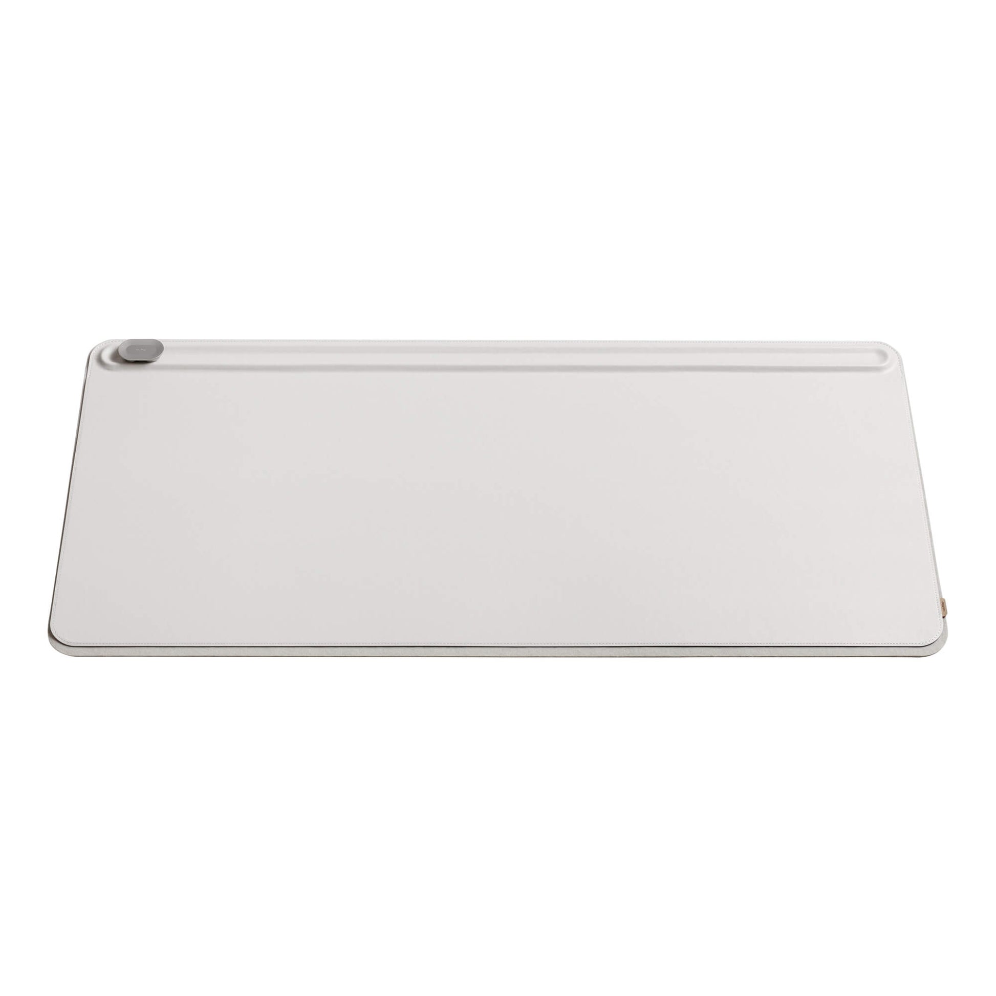 Orbitkey Desk mat Large Stone│Buro Organiser│art. DKMT-LG1-STGY│bovenaanzicht schuin met witte achtergrond