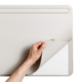Orbitkey Desk mat Large Stone│Buro Organiser│art. DKMT-LG1-STGY│dubbelle laag met papier ertussen