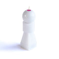 RE-OR Candle Wilhelmina White│BCXSY│Kaars losse onderdelen│voorkant schuin boven